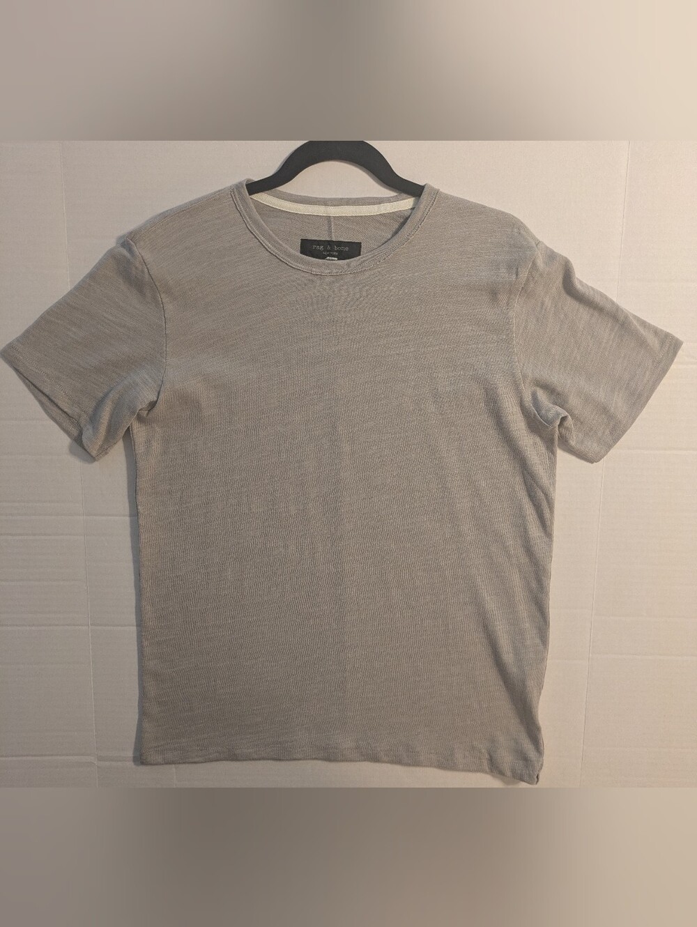 rag & bone Men's Crew Neck Tee - Heather Gray- Sm (NWOT)